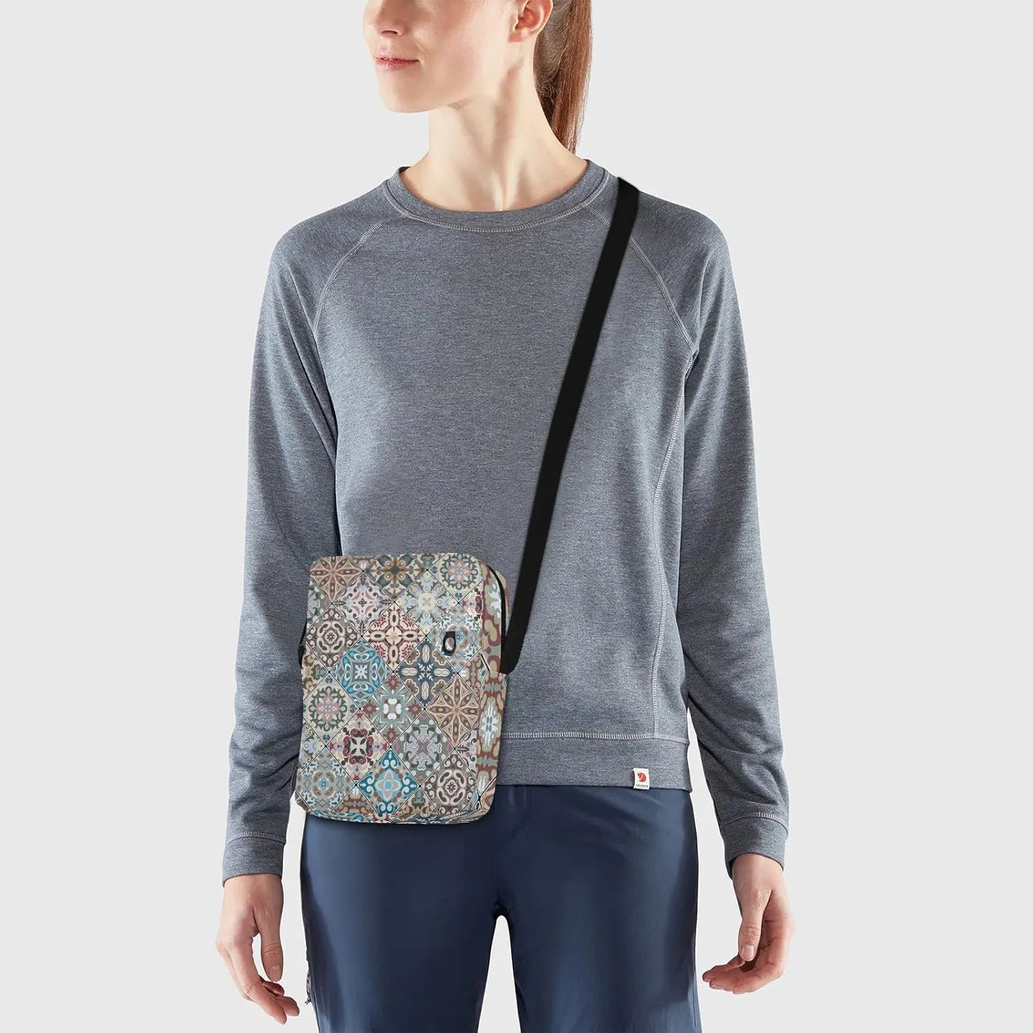 Poeticcity Crossbody Phone Bag, Small Messenger Shoulder Bag, Cash Handbag Wallet Purse