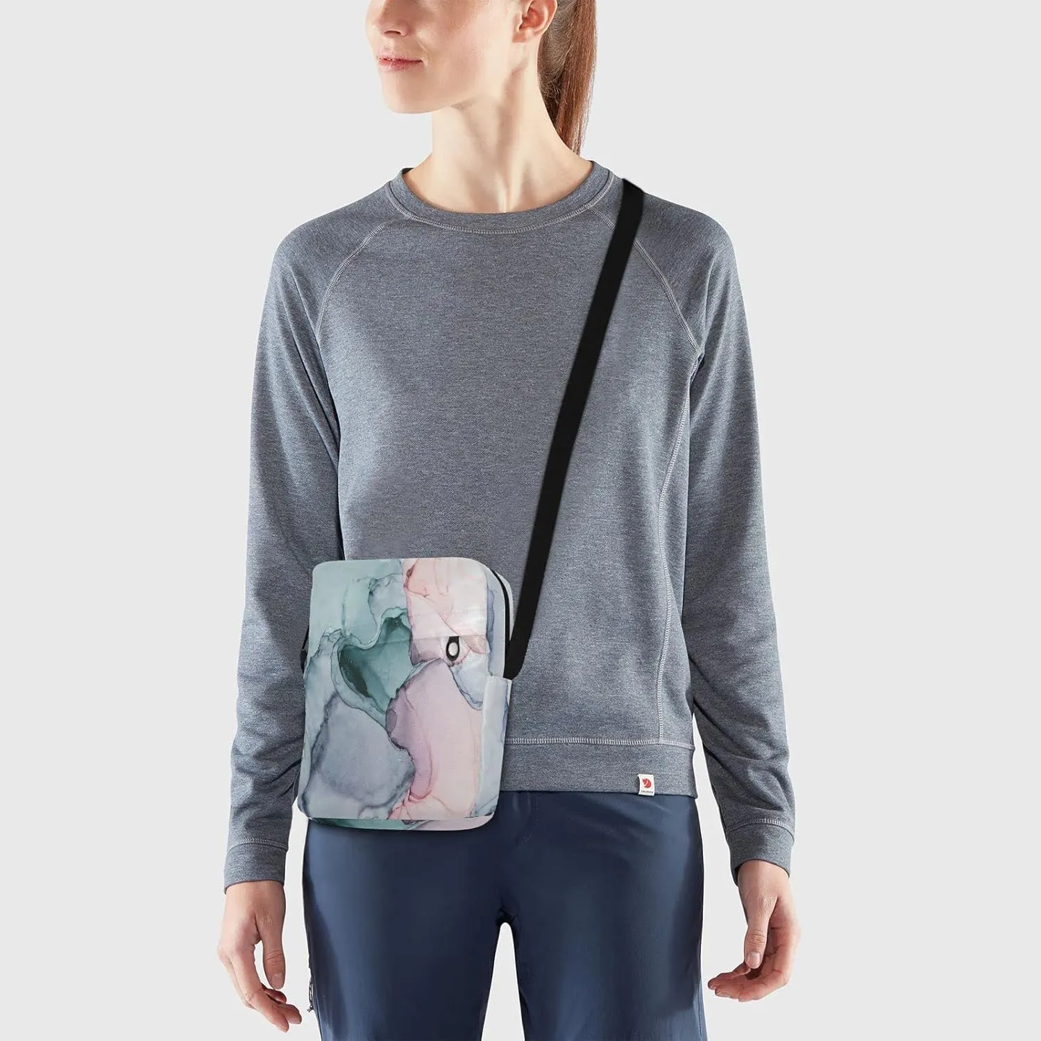Poeticcity Crossbody Phone Bag, Small Messenger Shoulder Bag, Cash Handbag Wallet Purse