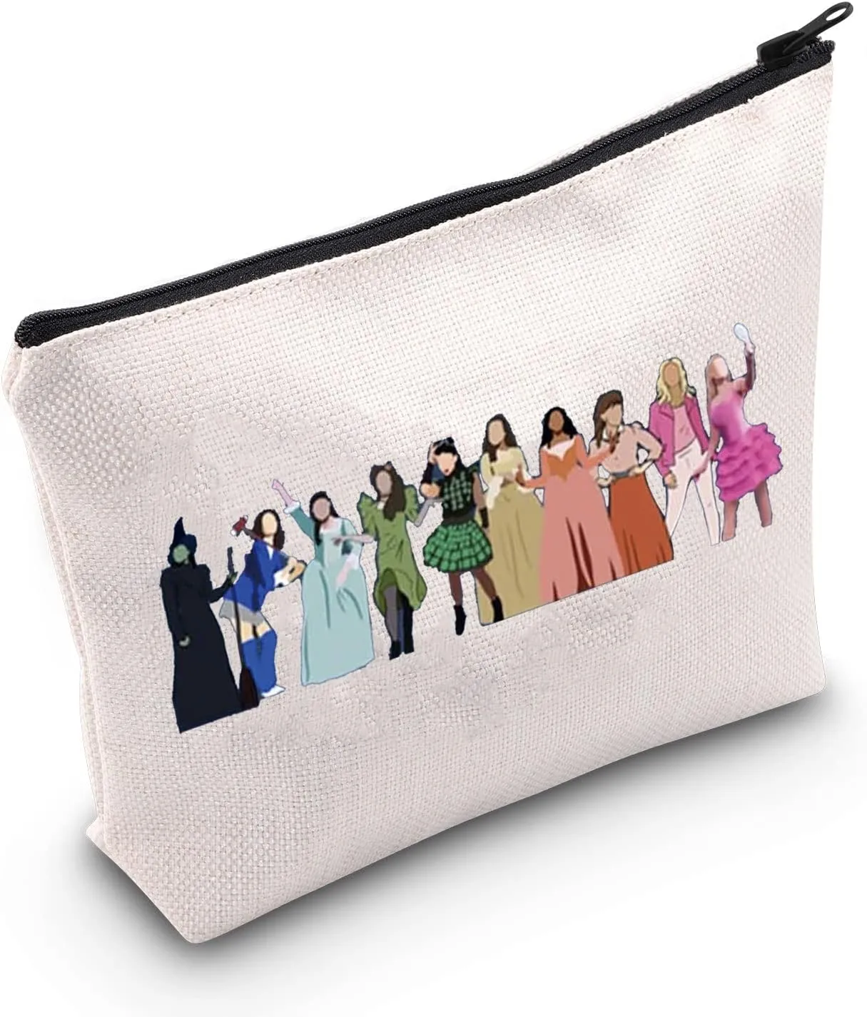 POFULL Musical Cosmetic Bag Musical Theatre Lover Gift (Broa Girls Cosmetic Bag)