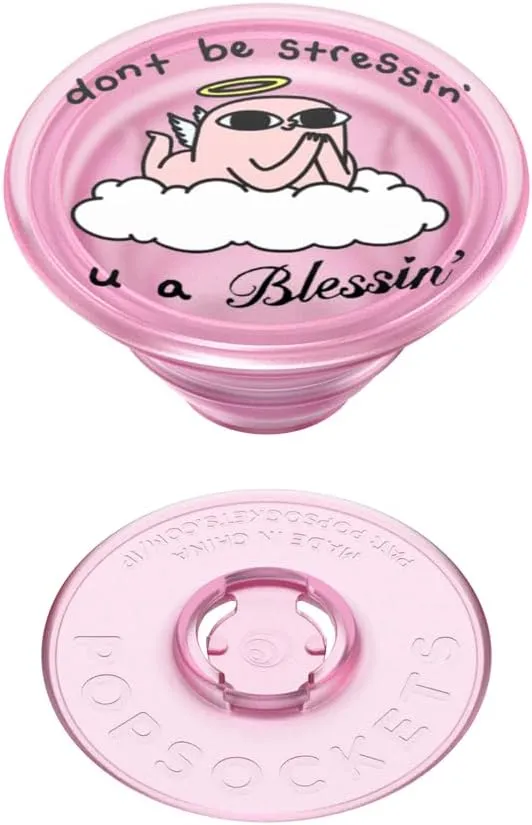 ​​​​PopSockets Phone Grip with Expanding Kickstand, Adhesive Grip, Ketnipz - Bean Blessin