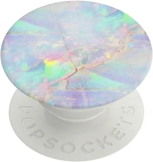 PopSockets Phone Grip with Expanding Kickstand, Marble PopGrip - Opal