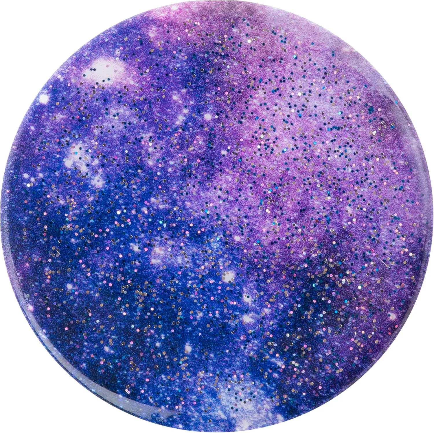 PopSockets: PopGrip with Swappable Top for Phones & Tablets - Glitter Nebula