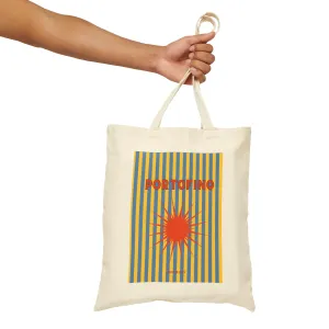 Portofino Summer Canvas Tote Bag