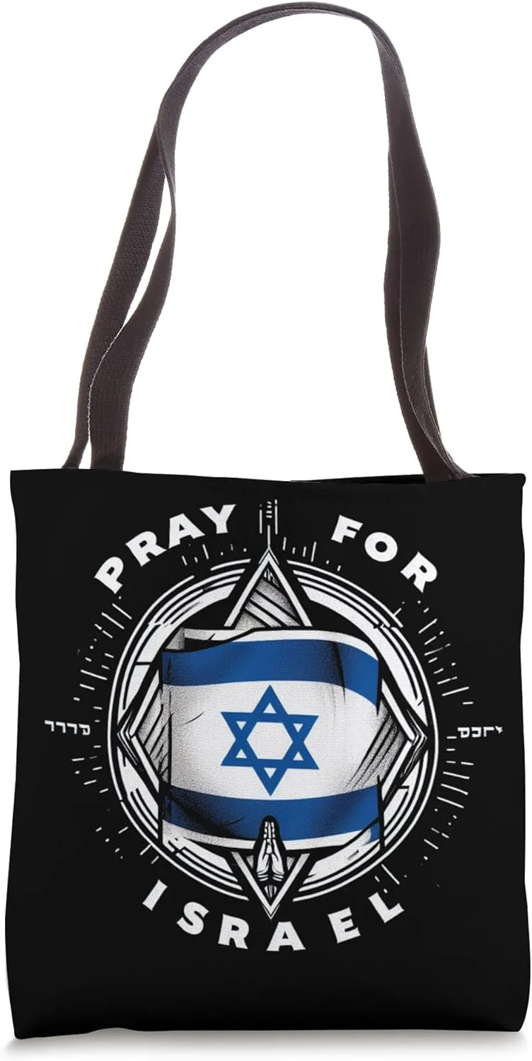 Pray for Israel Tote Bag