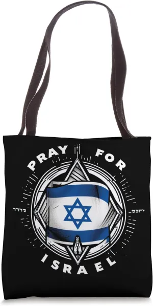 Pray for Israel Tote Bag