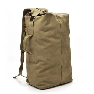Premium Authentic Canvas Bucket-Style Backpack