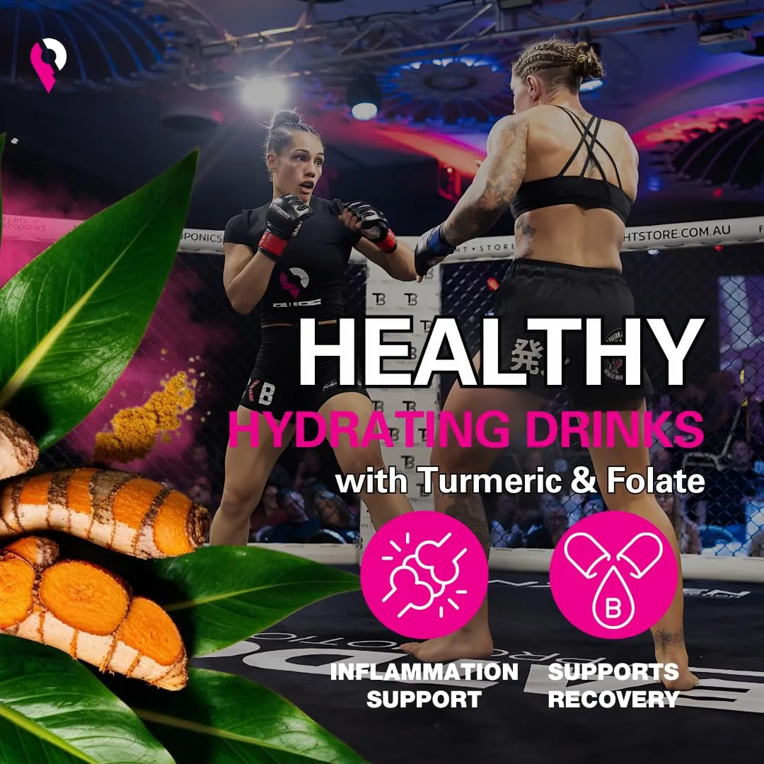 Pure Fuel Healthy Hydration Drinks - Limitless Lemonade, Berry Blitz, Tropical Torrent and Watermelon Blast - Sports Drinks - Plant Based - Variety Pack - 12pk x 16.9 fl oz