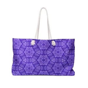 Purple Harmony Weekender Bag