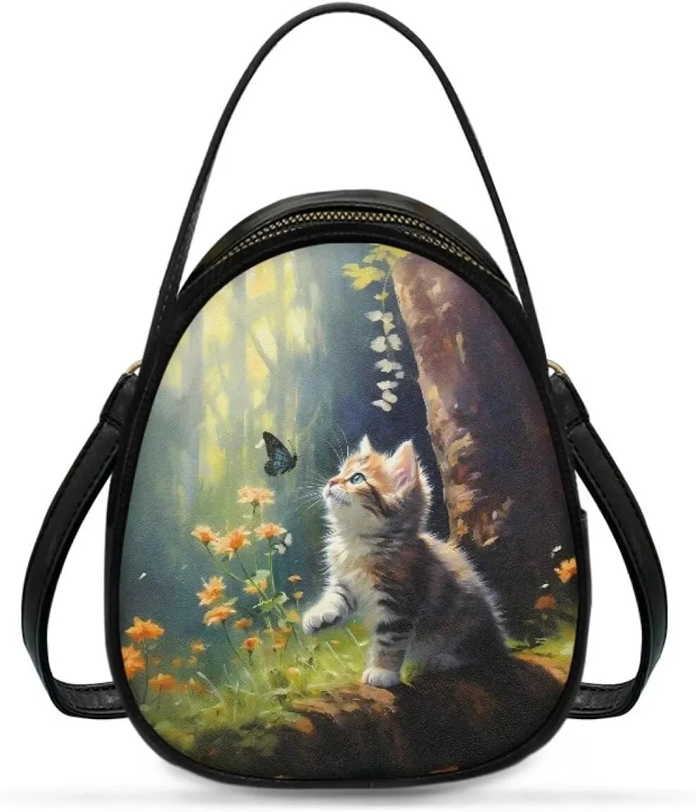 Purses for Women Crossbody Bag Double Layer Small Sling Bag for Women Crossbody Purse with Zipper Closure