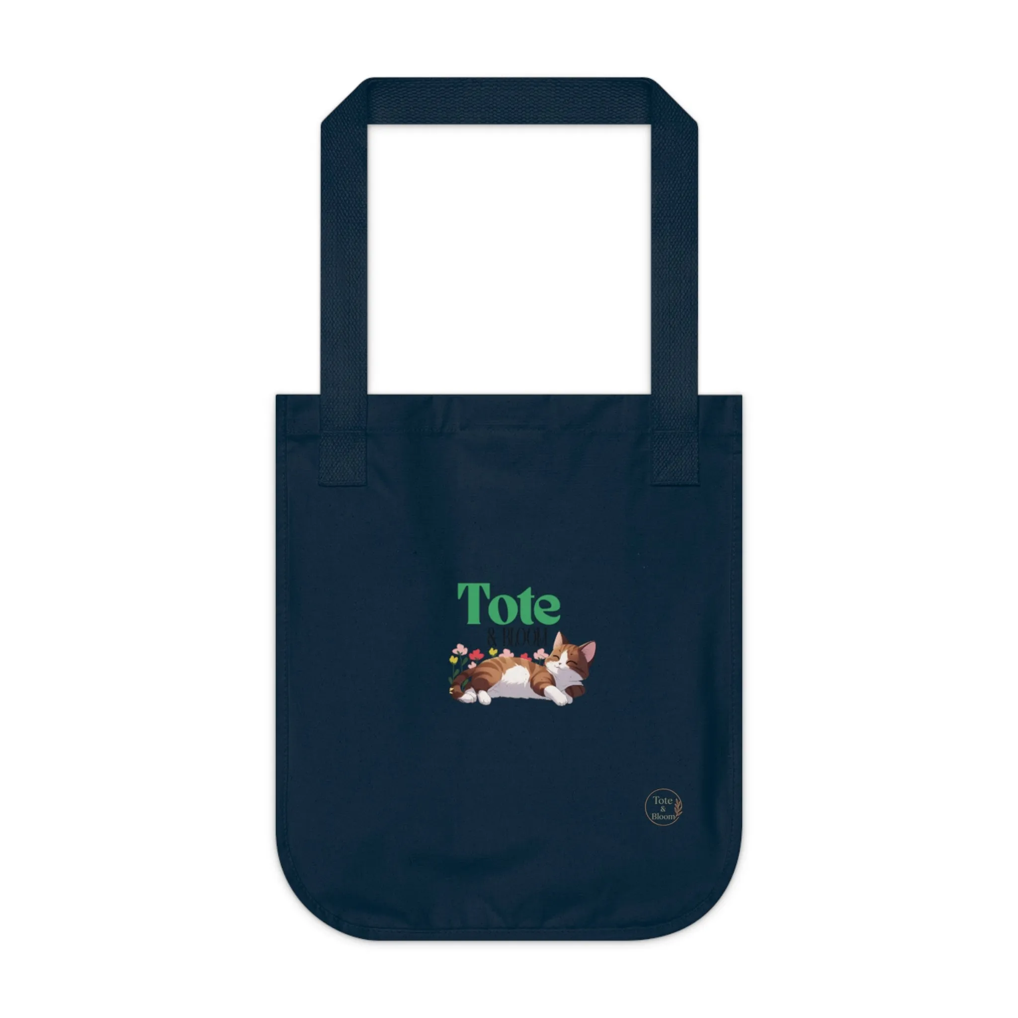 "Pretty Kitty" Organic Canvas Tote Bag