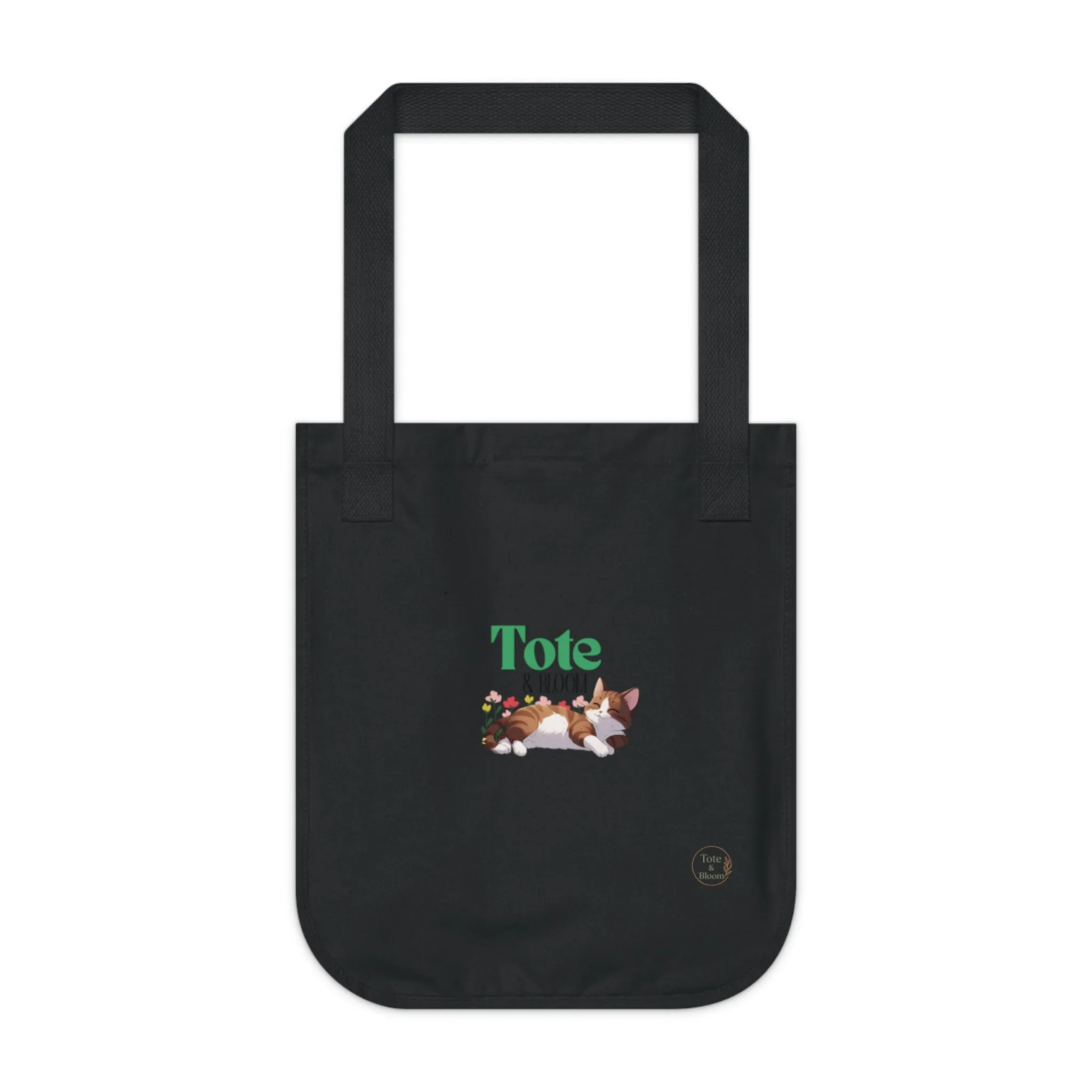 "Pretty Kitty" Organic Canvas Tote Bag