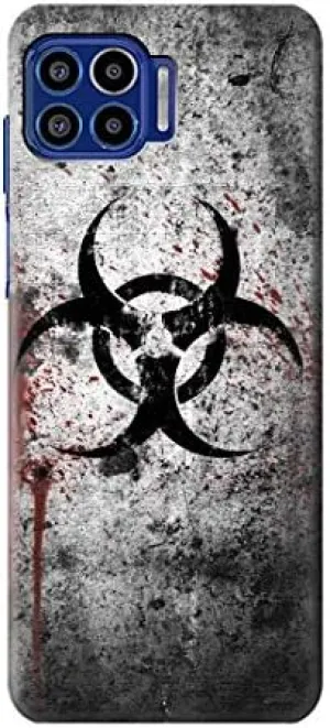 R2440 Biohazards Biological Hazard Case Cover for Motorola One 5G