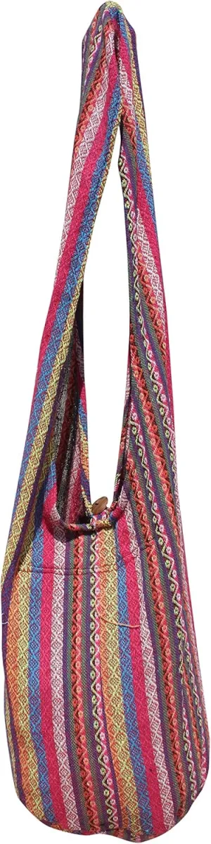 RaanPahMuang Thick Soft Cotton Large Yaam Shoulder Mexican Messenger Bag