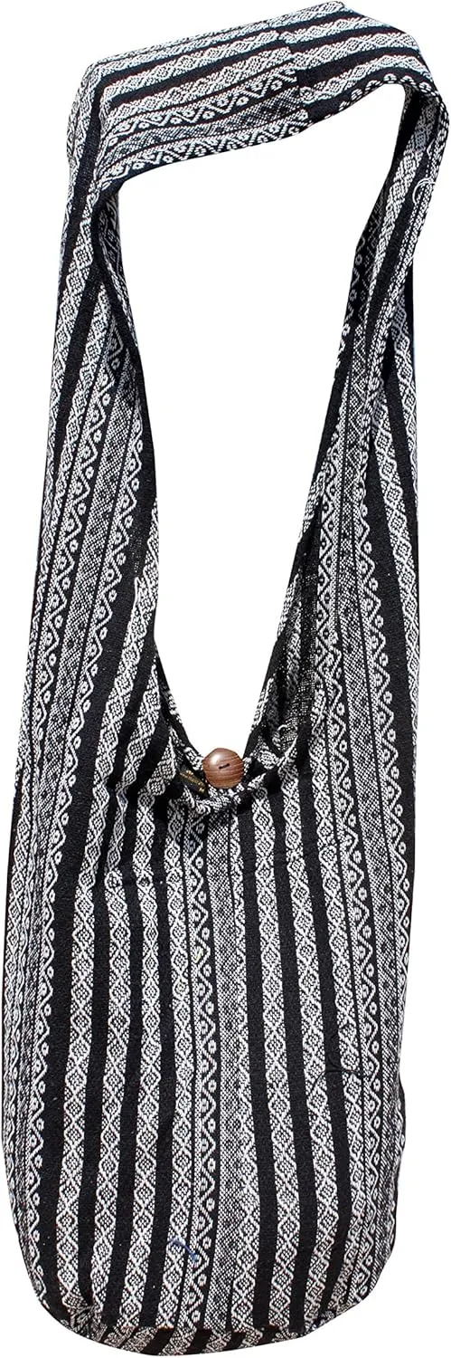 RaanPahMuang Thick Soft Cotton Large Yaam Shoulder Mexican Messenger Bag