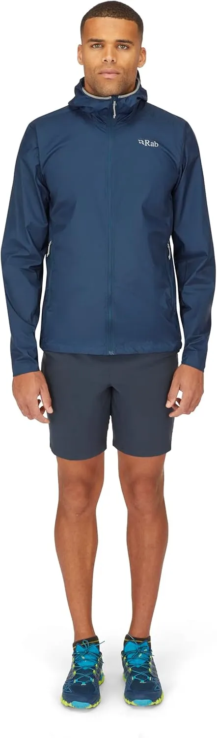Rab Men's Vital Hoody Ultralight Windproof Shell Jacket for Hiking, Trail Running, & Climbing