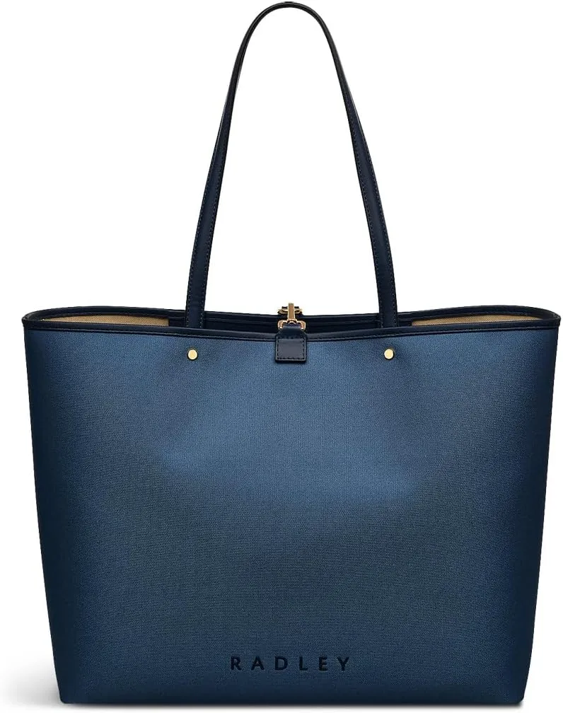 RADLEY London Addison Row Responsible Women’s Large Recycled Fabric Open Top Tote Bag, Uniform