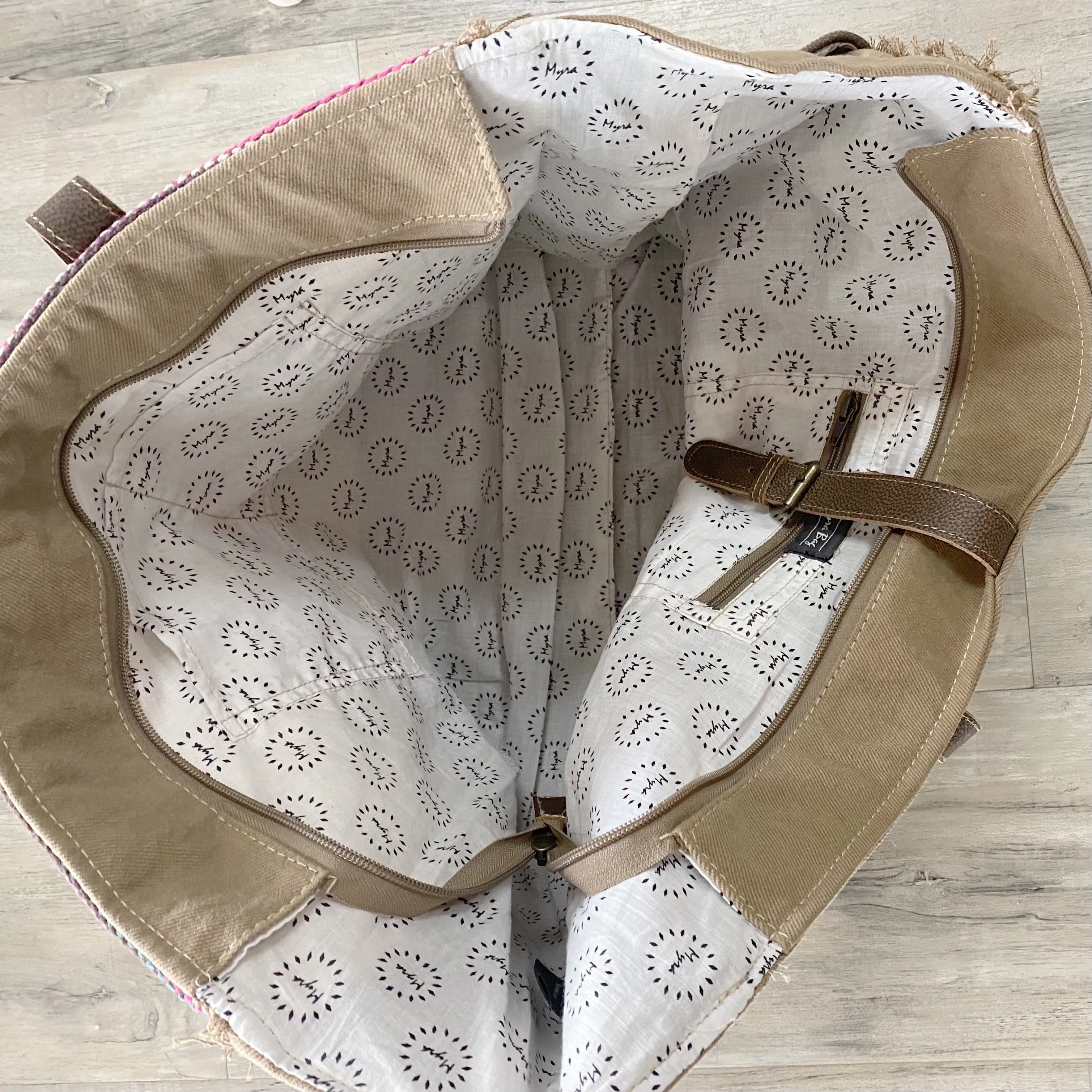 Rainbow Weekender Overnight Tote Bag