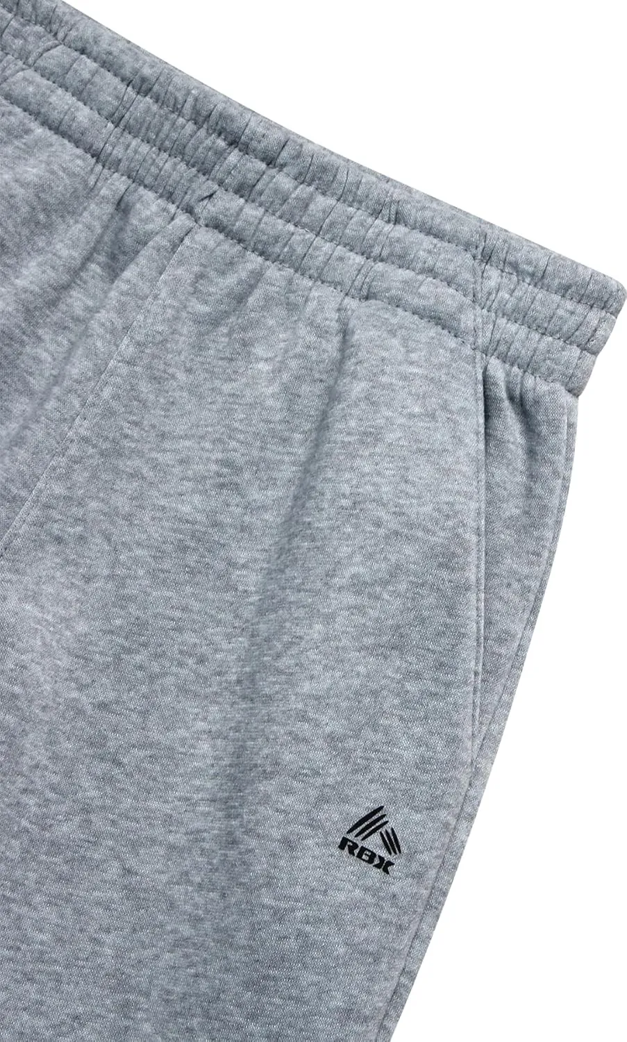 RBX Boys Sweatpants - 2 Pack Soft Fleece Joggers, Athletic Performance Track Pants for Boys with Elastic Waistband (8-16)