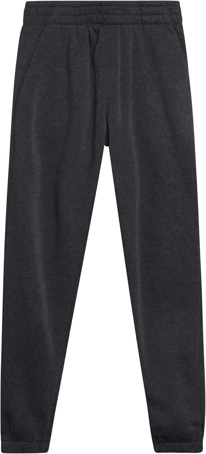 RBX Boys Sweatpants - 2 Pack Soft Fleece Joggers, Athletic Performance Track Pants for Boys with Elastic Waistband (8-16)