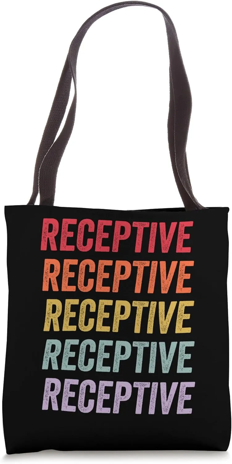Receptive Tote Bag
