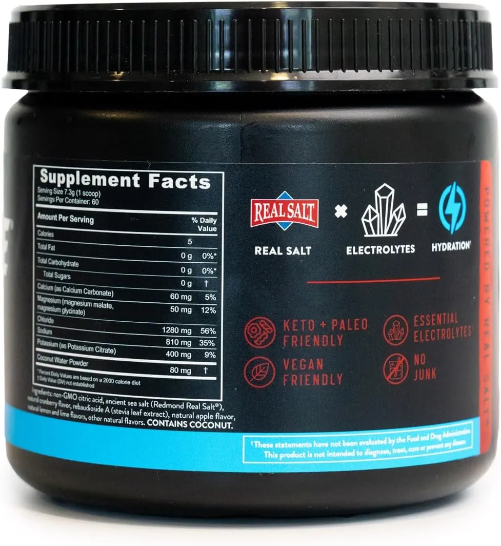 REDMOND Re-Lyte Hydration Electrolyte Powder Mix Limited Edition (Cran Apple)