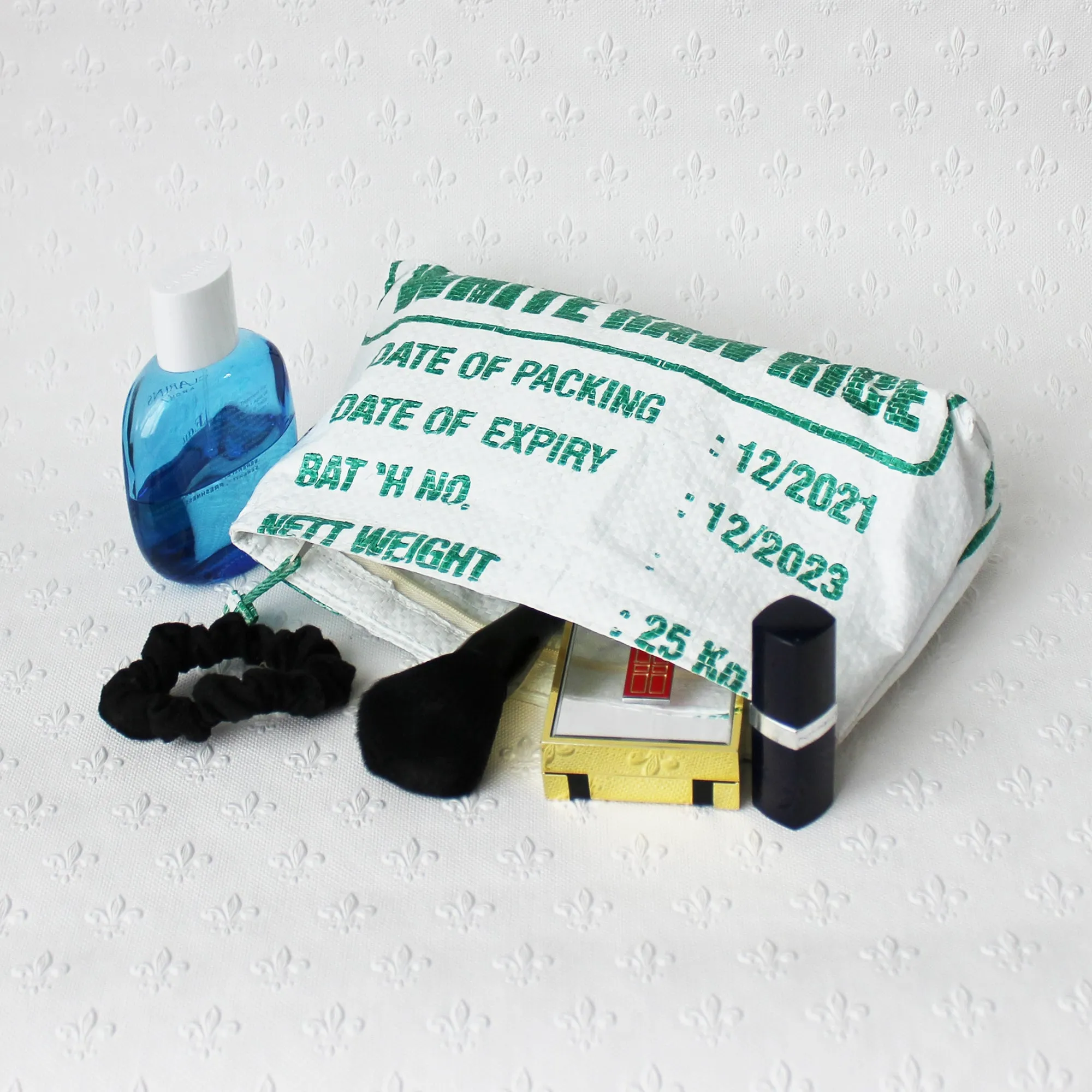 Rice sack cosmetic bag - 8 variations
