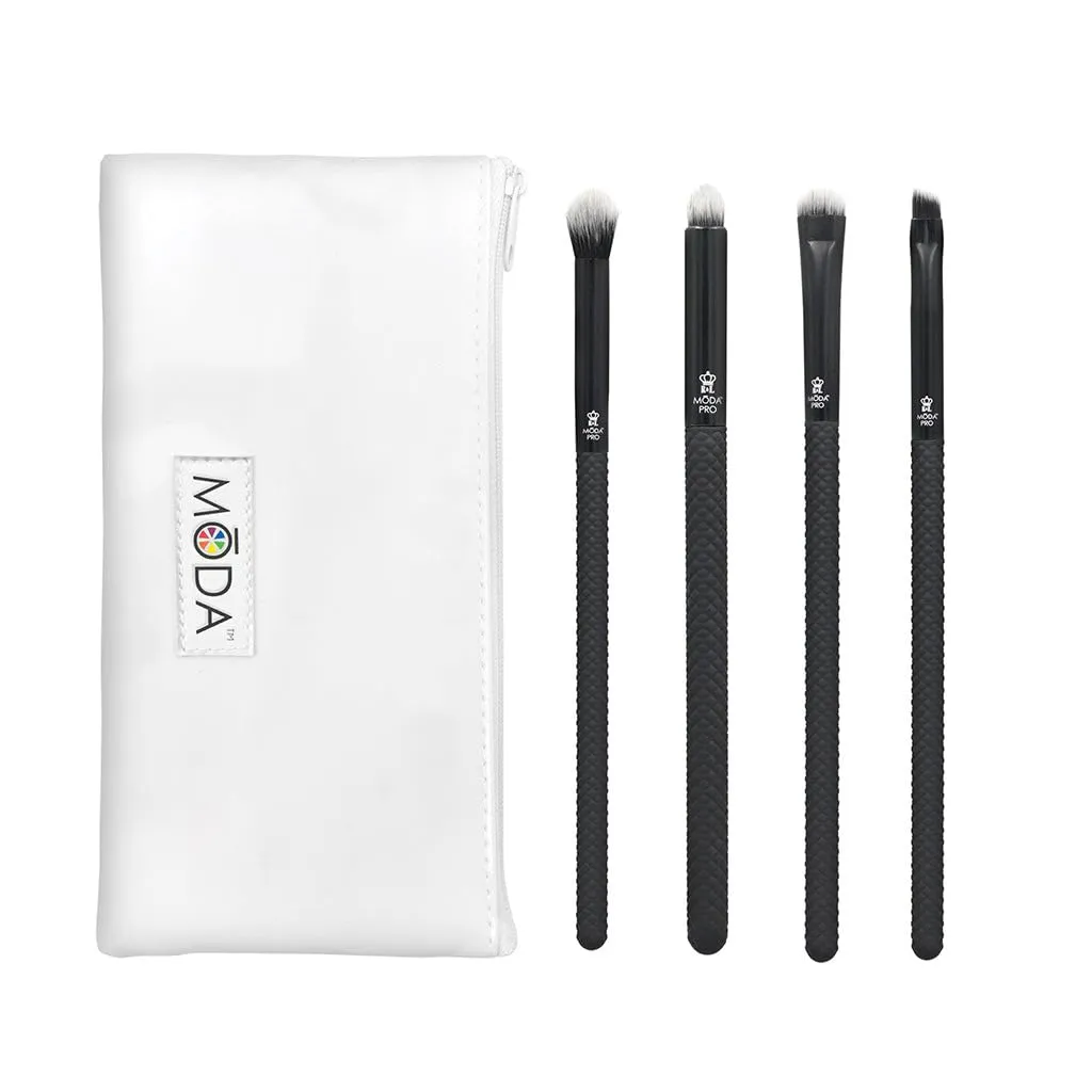 Royal Brush Moda Pro 5 Piece Set Bold Eye Make Up Brush Kit, 0.26 Count