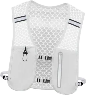 Running Vest Hydration Backpack with Adjustable Waistband Sturdy Water Backpack for Women Men for Camping Traveling Riding