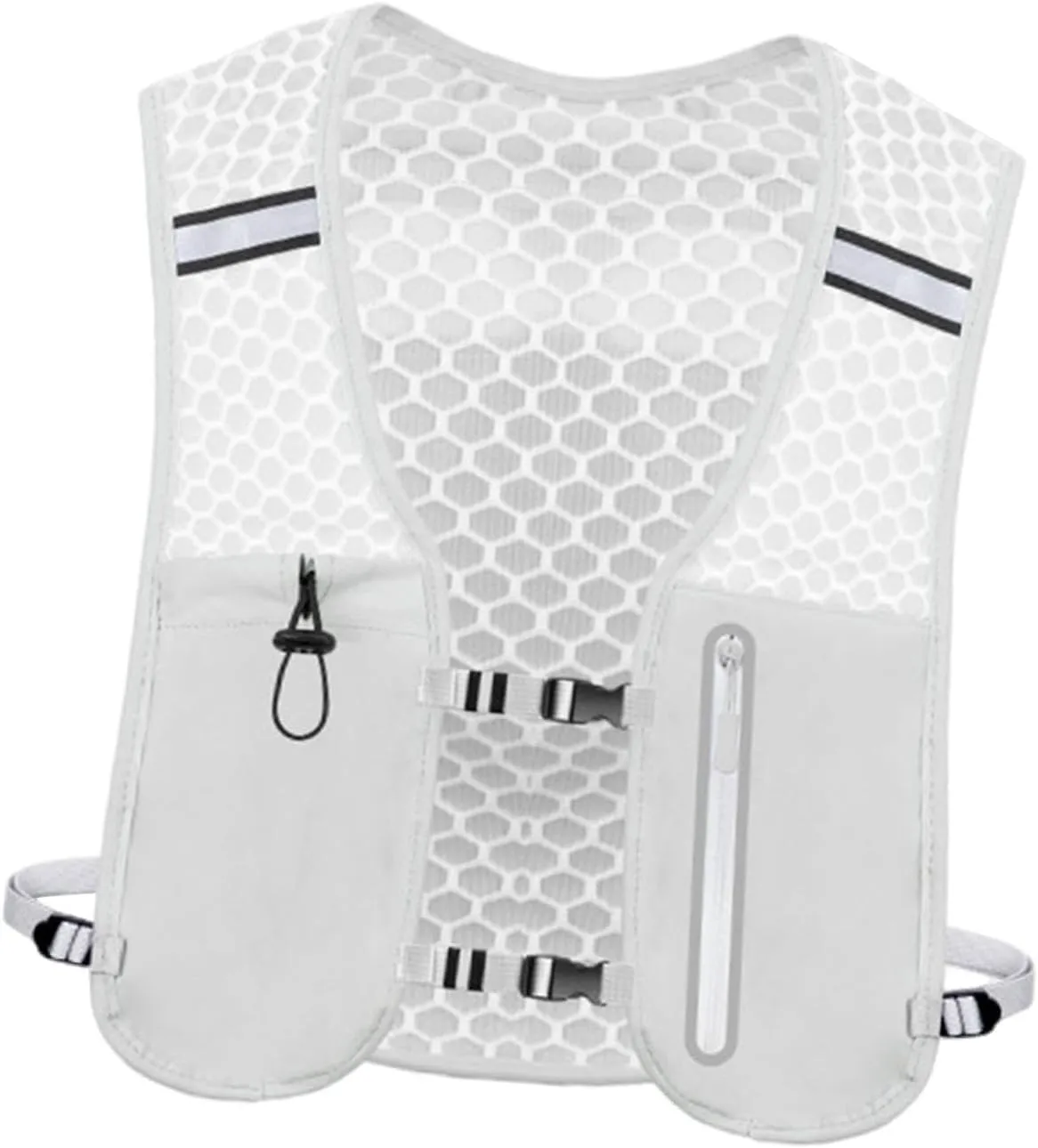 Running Vest Hydration Backpack with Adjustable Waistband Sturdy Water Backpack for Women Men for Camping Traveling Riding