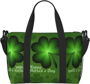 Saint Patrick's Day Personal Item Travel Bags for Women - Durable Travel Duffel Bags, Gym Bags for Overnight Trips