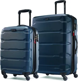 Samsonite Omni PC Hardside Spinner Set (20"/24"), Teal