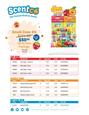 SCENTCO SMELL-ZONE KIT