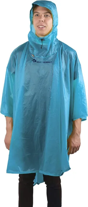 Sea to Summit Ultra-SIL Nano Poncho Raincoat and Pack Cover