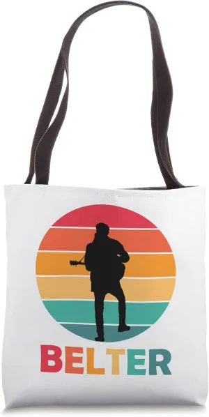 She's a Belter Scottish inspired Music Merchandise Tote Bag