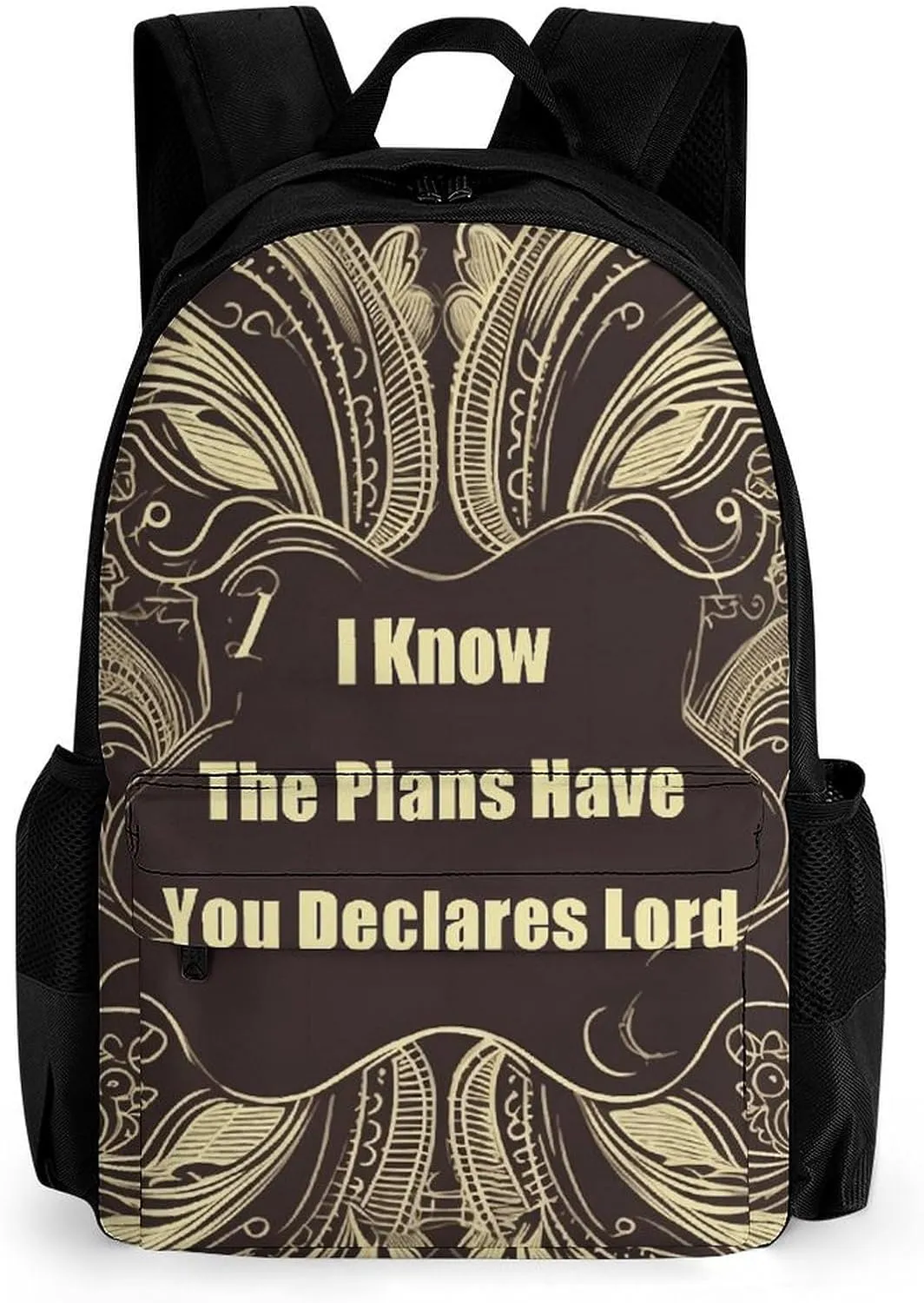 Shoulders Backpack, Declares Lord Print Functional Backpack Comfortable Backpack Laptop Backpack Multi-purpose Backpack, 42x30.5cm, Style