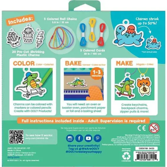 Shrink-Its! Art Kit - Fun Friends