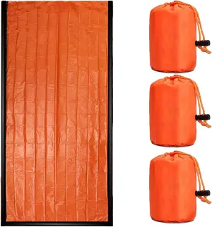 Sierra Madre Emergency Sleeping Bag,Emergency Survival Sleeping Bag,Sierra Madera Pocket Size Emergency Sleeping Bag,84"x36"