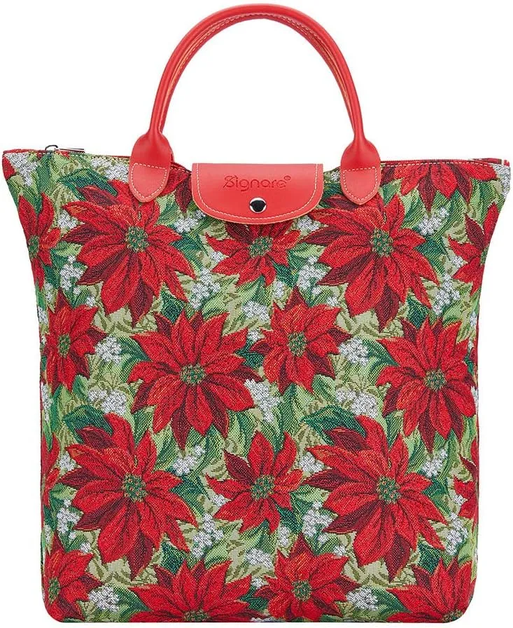 Signare Tapestry Foldable Tote Bag Reusable Shopping Bag Grocery Bag