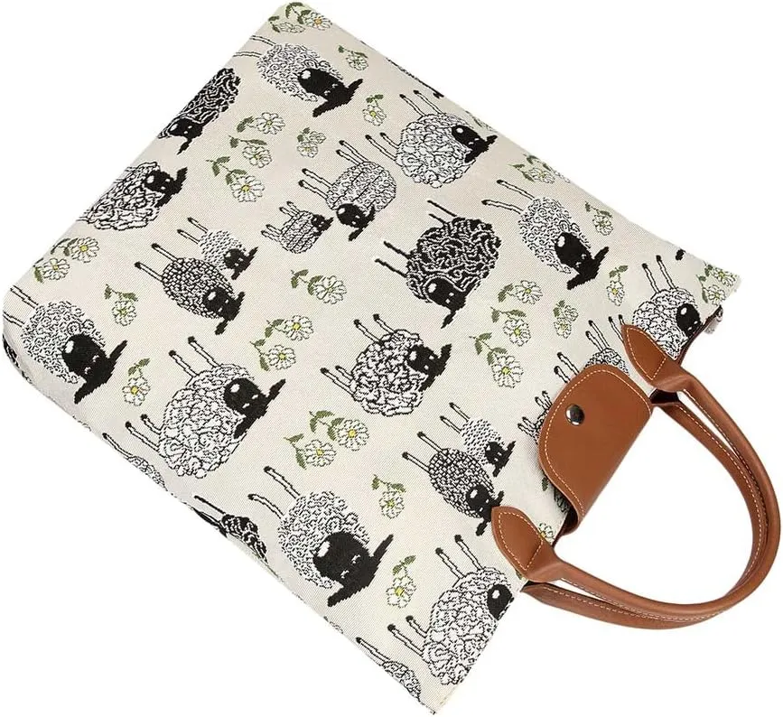 Signare Tapestry Foldable Tote Bag Reusable Shopping Bag Grocery Bag