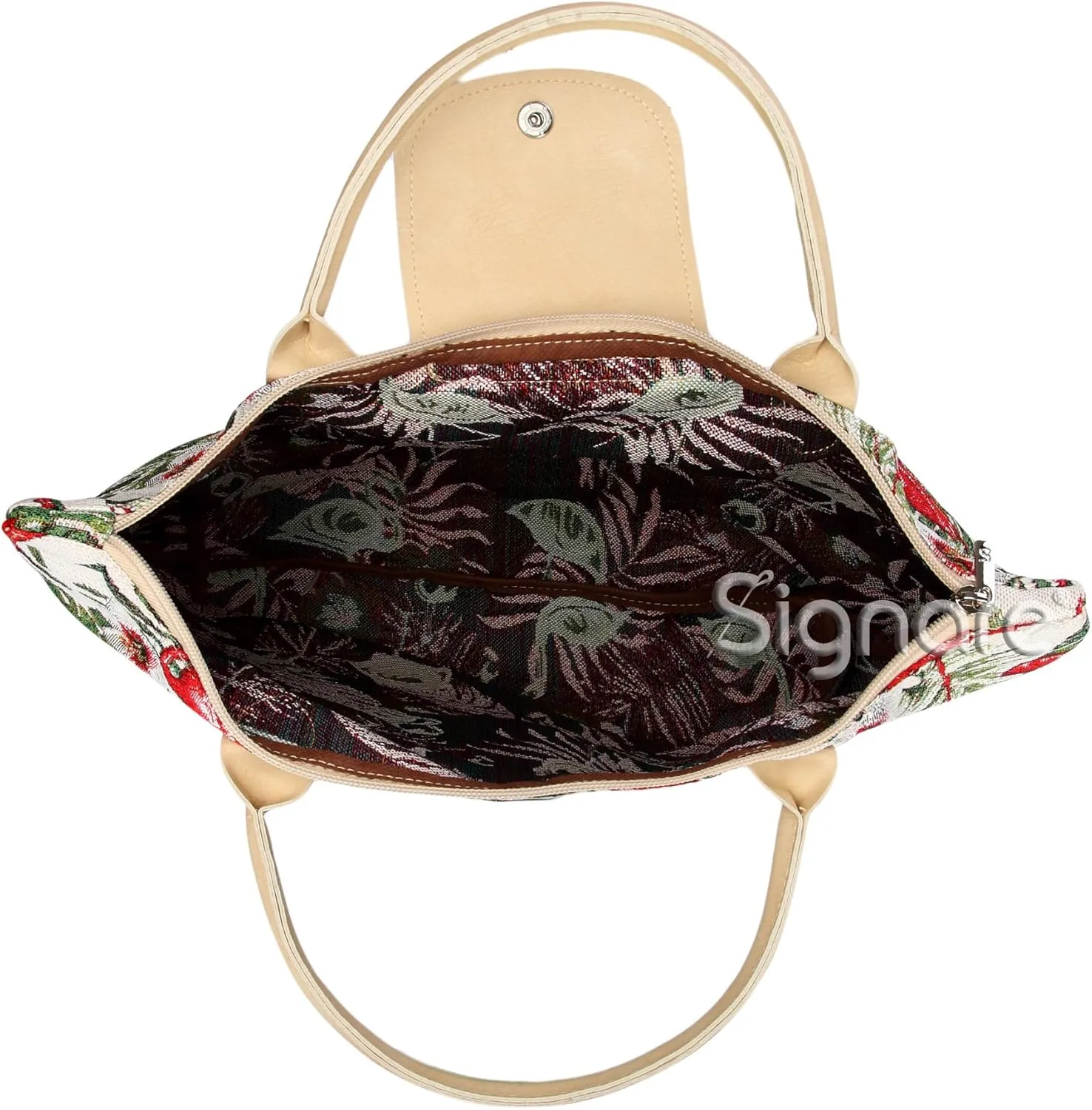 Signare Tapestry Foldable Tote Bag Reusable Shopping Bag Grocery Bag
