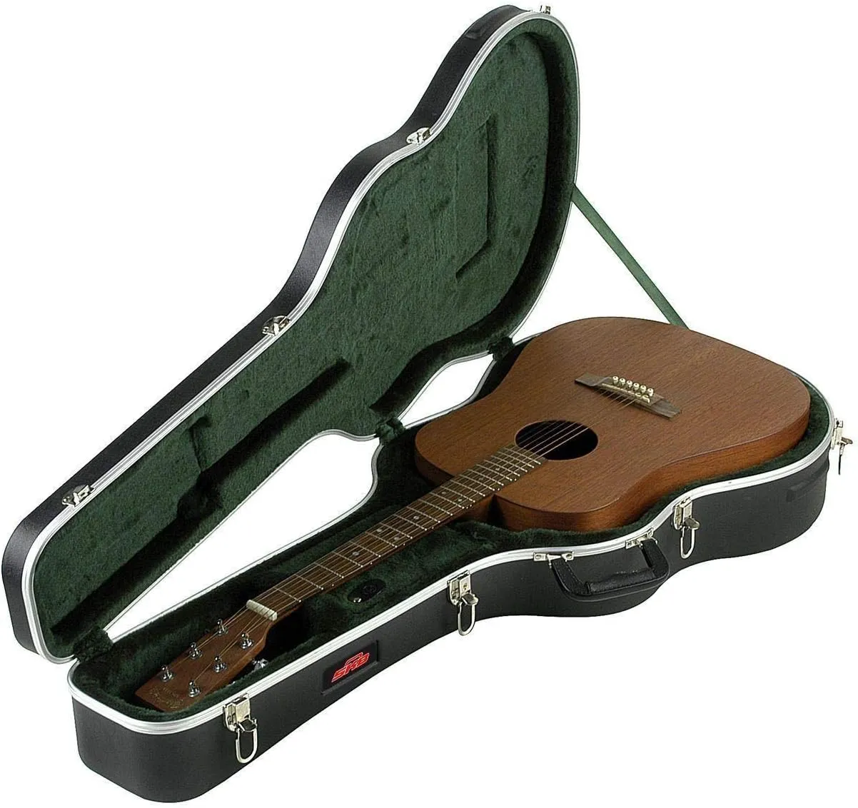 SKB Acoustic Case Shaped Hardshell, Standard Latches, Handle