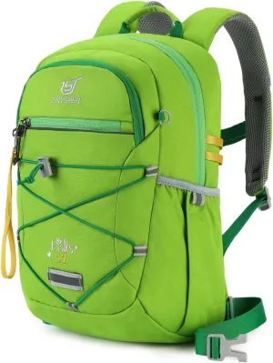 SKYSPER Kids Backpack 12L Children School Bag Child Boy Girl Pack Ages 4-8 for Traveling Day Trips Classes Camping(Applegreen)