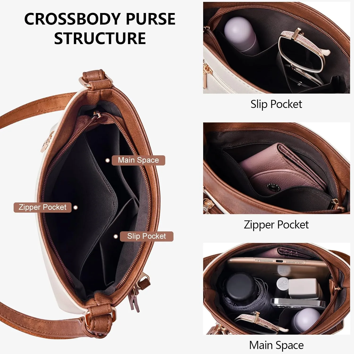 Small Crossbody Bags for women,Soft Leather Cell Phone Purse Lightweight,Little Crossbody Purses Women Trendy with Card slots