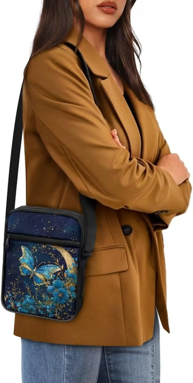 Small Crossbody Purse Cute Travel Cell Phone Purse Kawaii Cross Body Bag Purses for Women Men Boys Girls