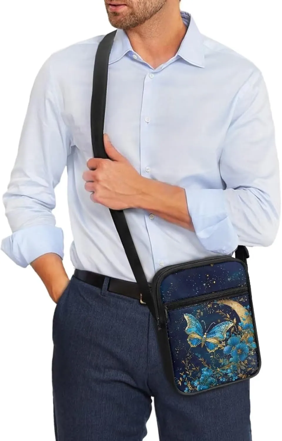 Small Crossbody Purse Cute Travel Cell Phone Purse Kawaii Cross Body Bag Purses for Women Men Boys Girls