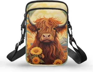 Small Crossbody Purse for Adults Kids Sling Flight Bag