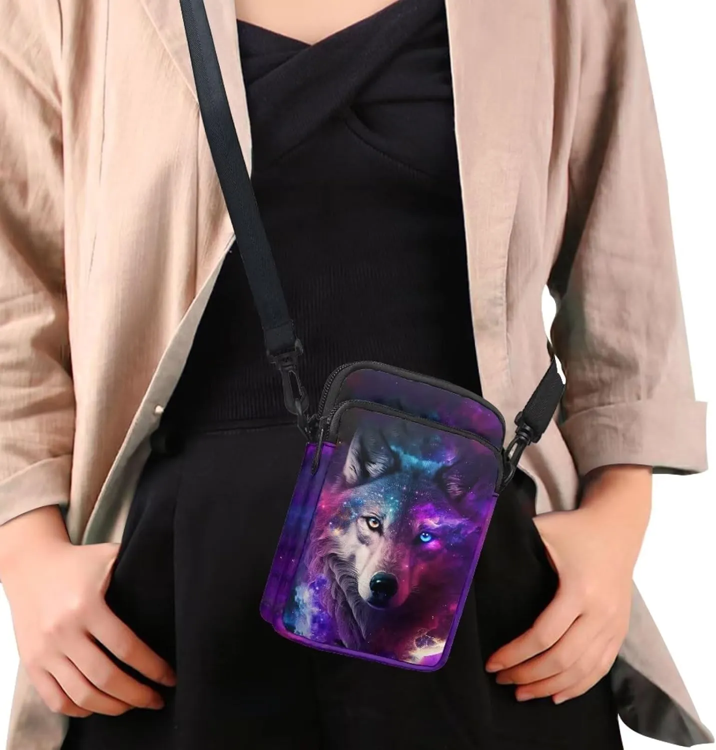 Small Crossbody Purse for Adults Kids Sling Flight Bag