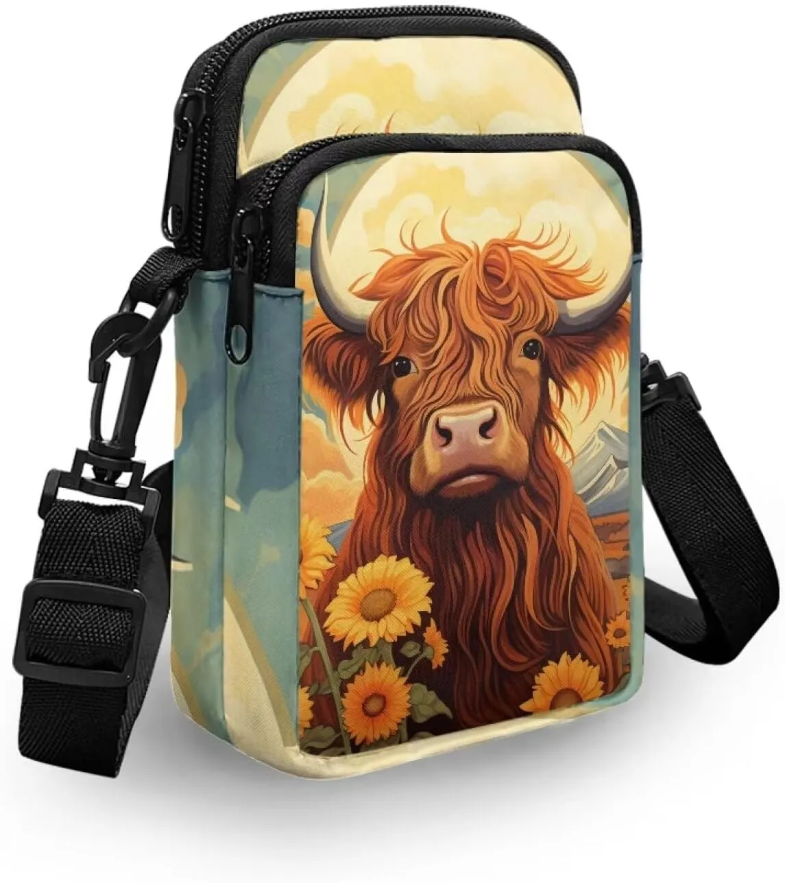 Small Crossbody Purse for Adults Kids Sling Flight Bag