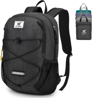 Small Hiking Backpack -12L Lightweight Packable Daypack for Travel Foldable Tear Resistant Backpacks for Women Men