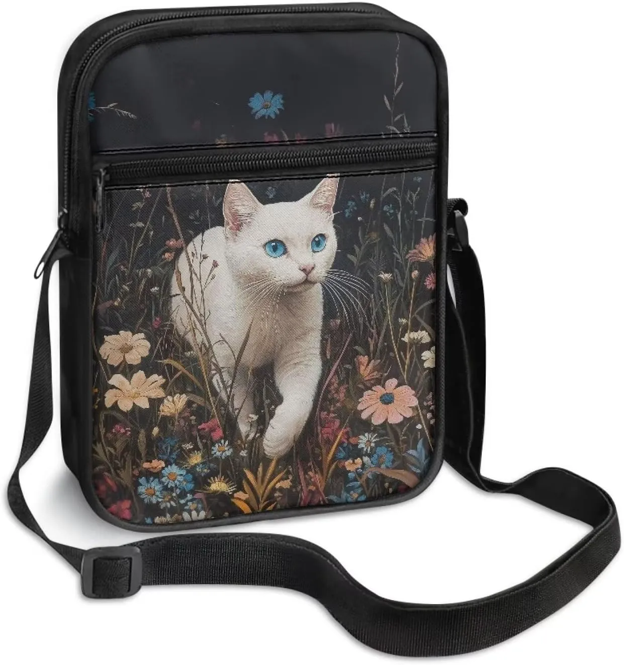 Small Messenger Bag for Men Women Wallet Purse Cell Phone Purse Shoulder Bag for Phone Passport